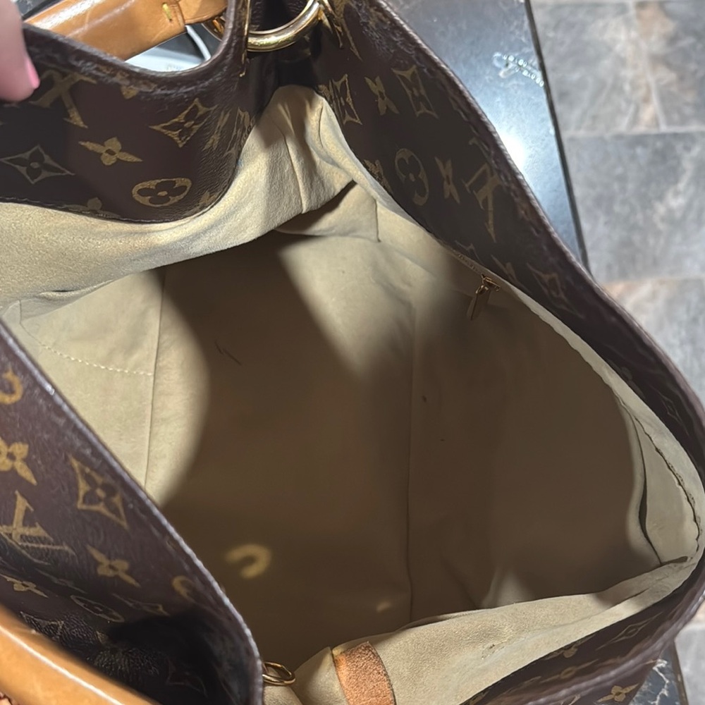 Louis Vuitton Brown Monogram Hobo Bag - Picture 15 of 16